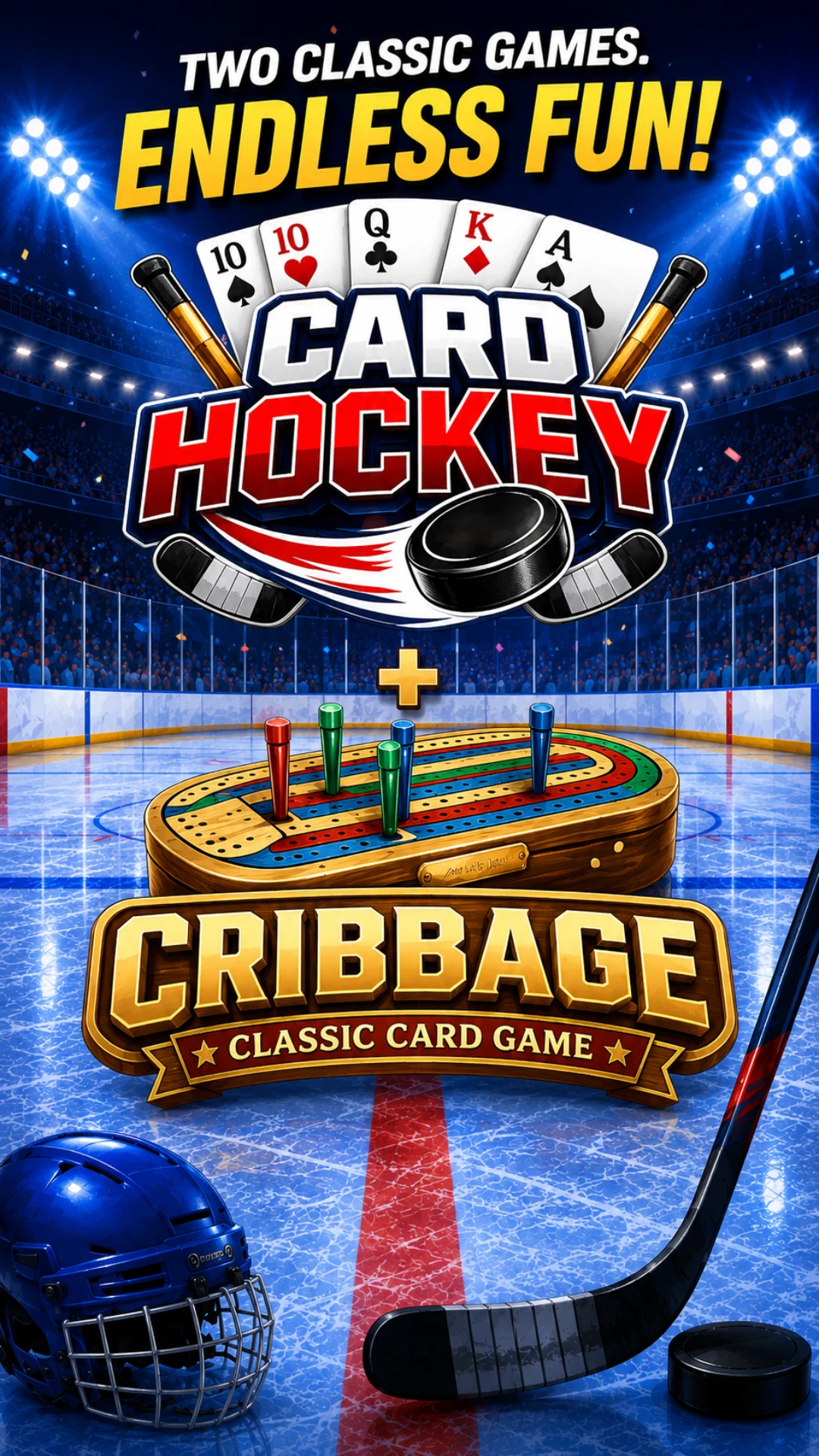 Card Hockey & Cribbage screenshot