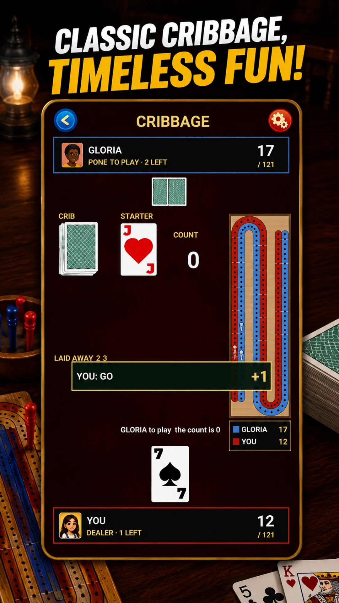 Card Hockey & Cribbage screenshot